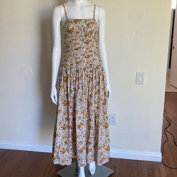 Petersyn Garbo Casual Midi Dress Valencia Size Small - Picture 3 of 15